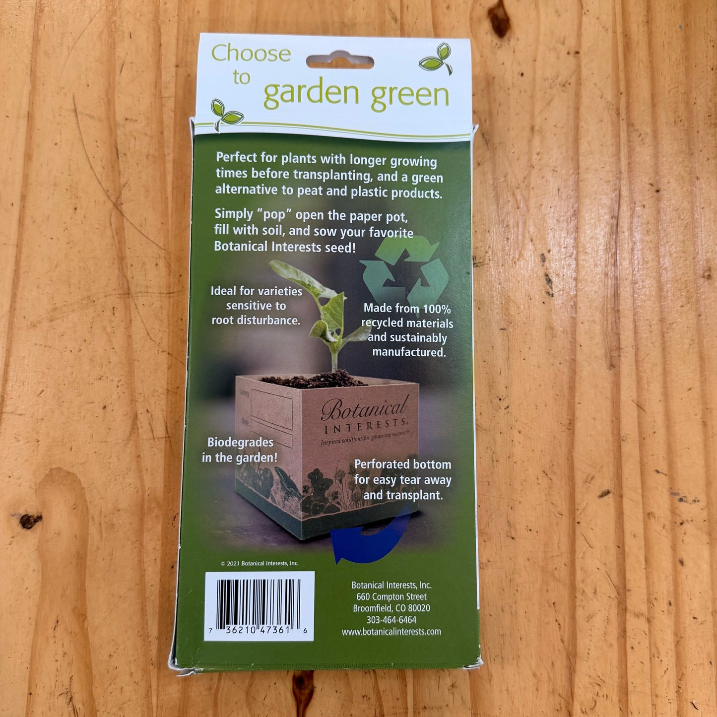 Paper Pots