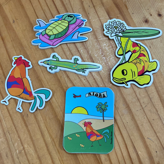 Paradise Visions Stickers