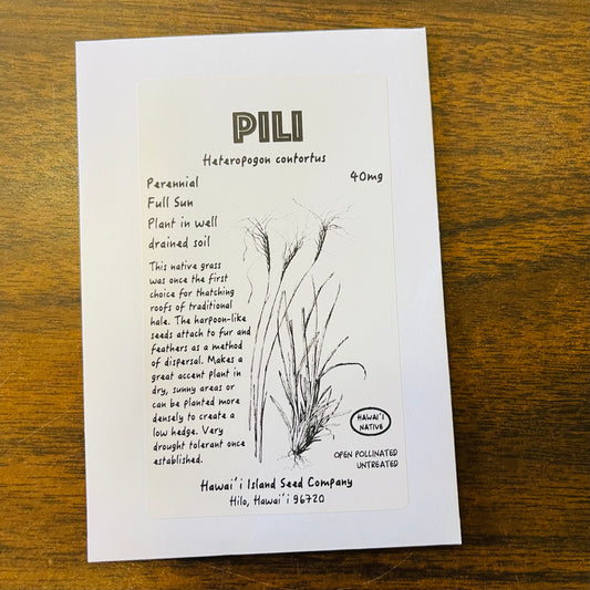 Pili Seeds