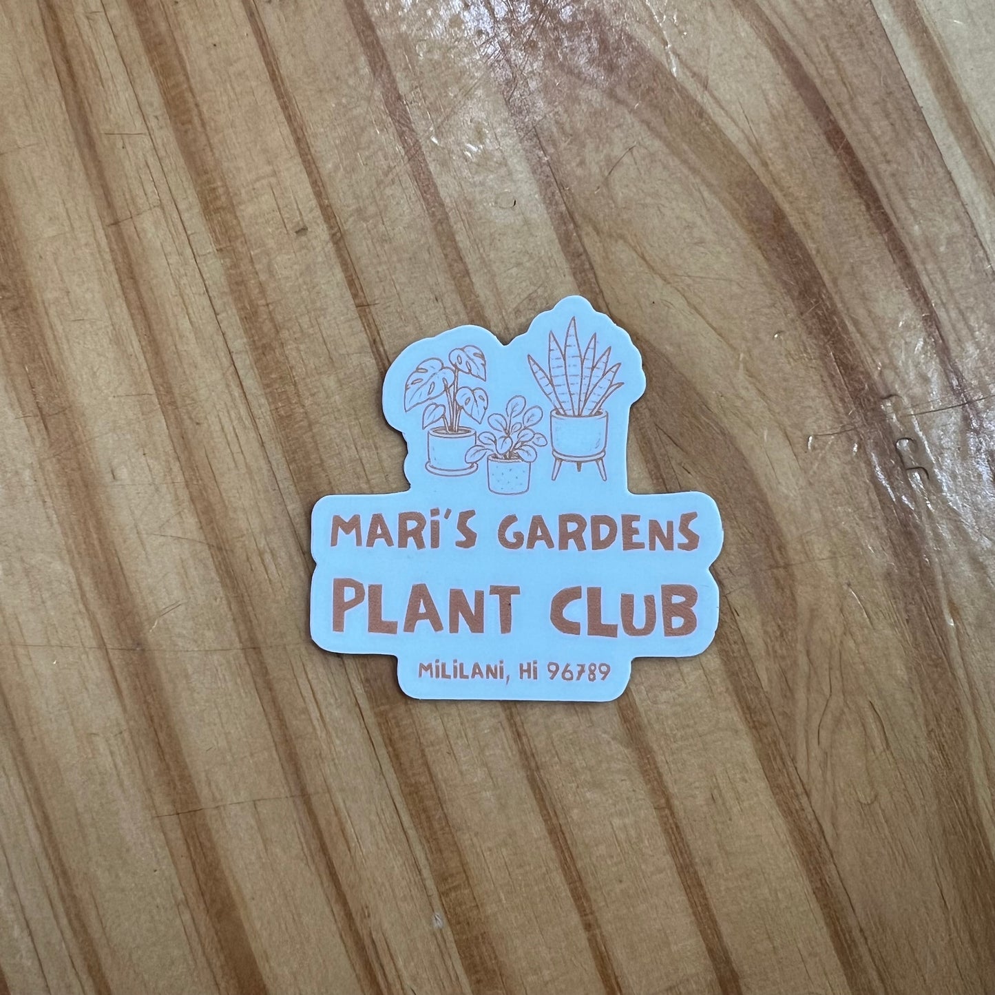 Mari's Gardens Stickers
