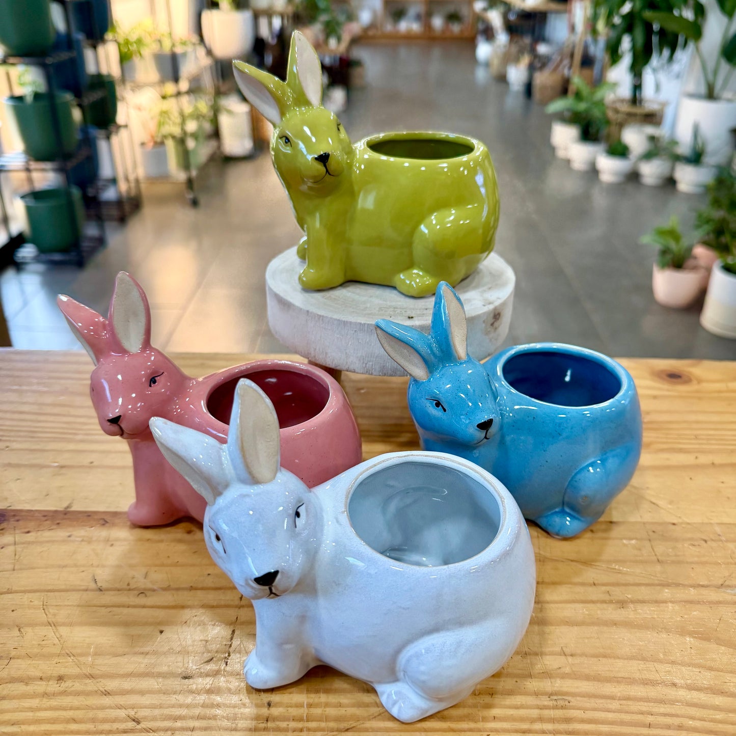 5" Rabbit Planter