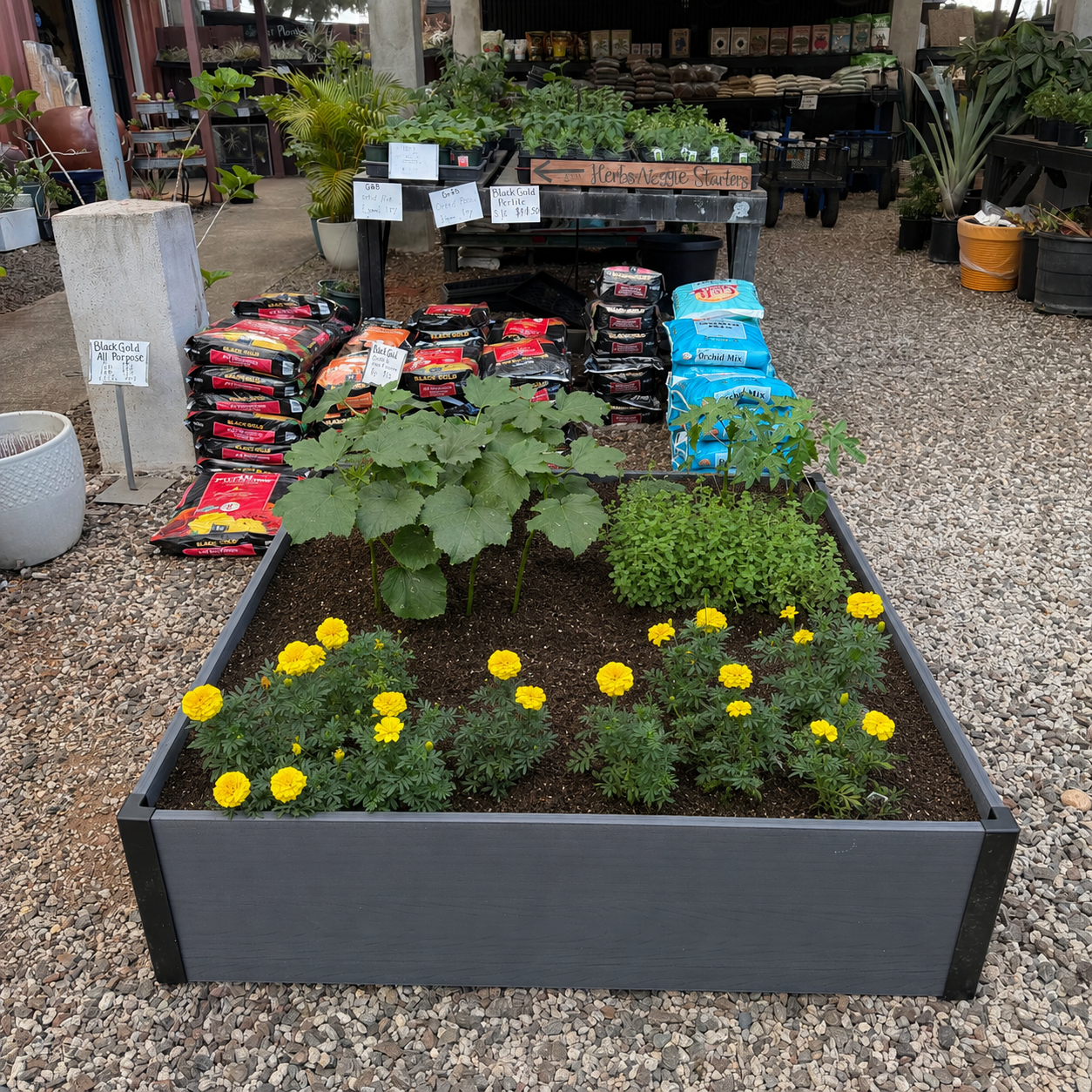 48"x48" Raised Garden Bed