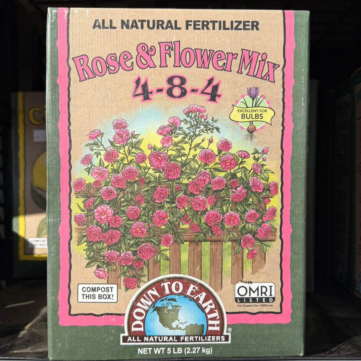 Rose & Flower Fertilizer 4-8-4
