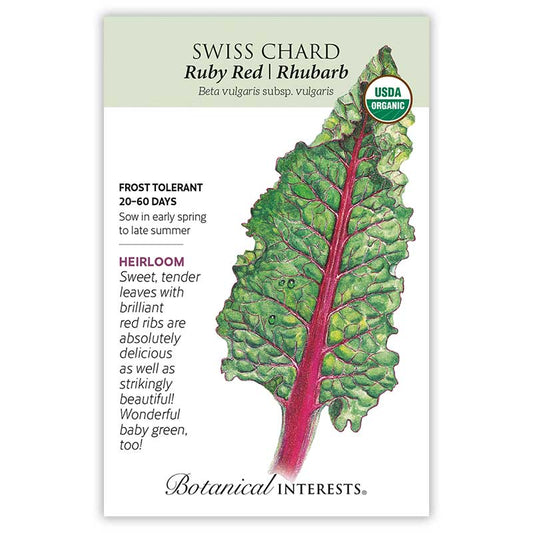 Ruby Red/Rhubarb Swiss Chard