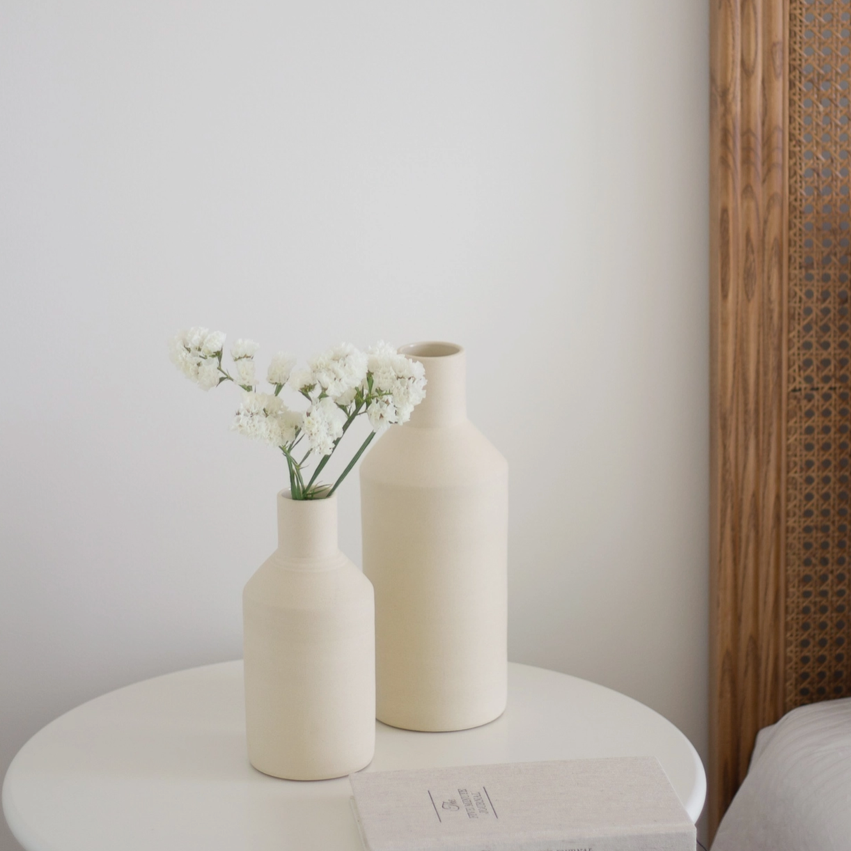 Natural Vase L - Handmade Stoneware