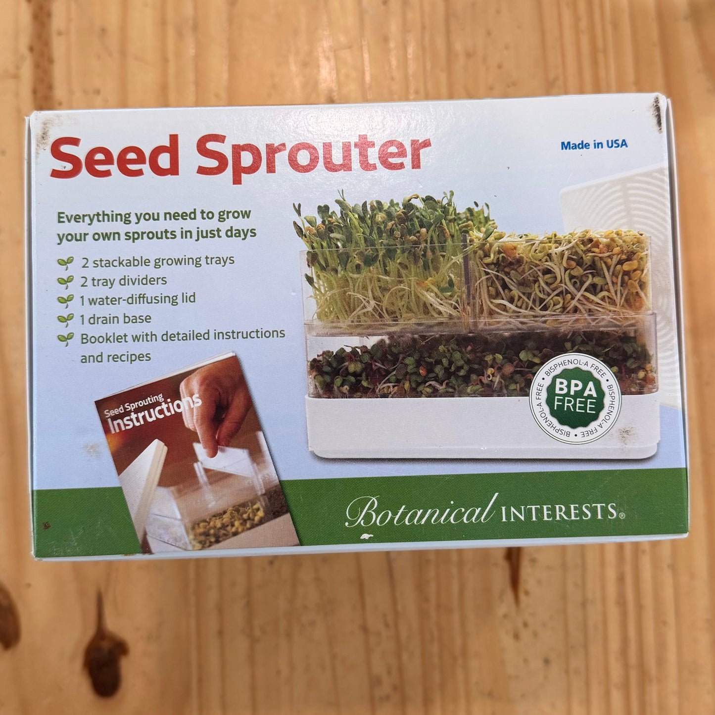 Seed Sprouting Container