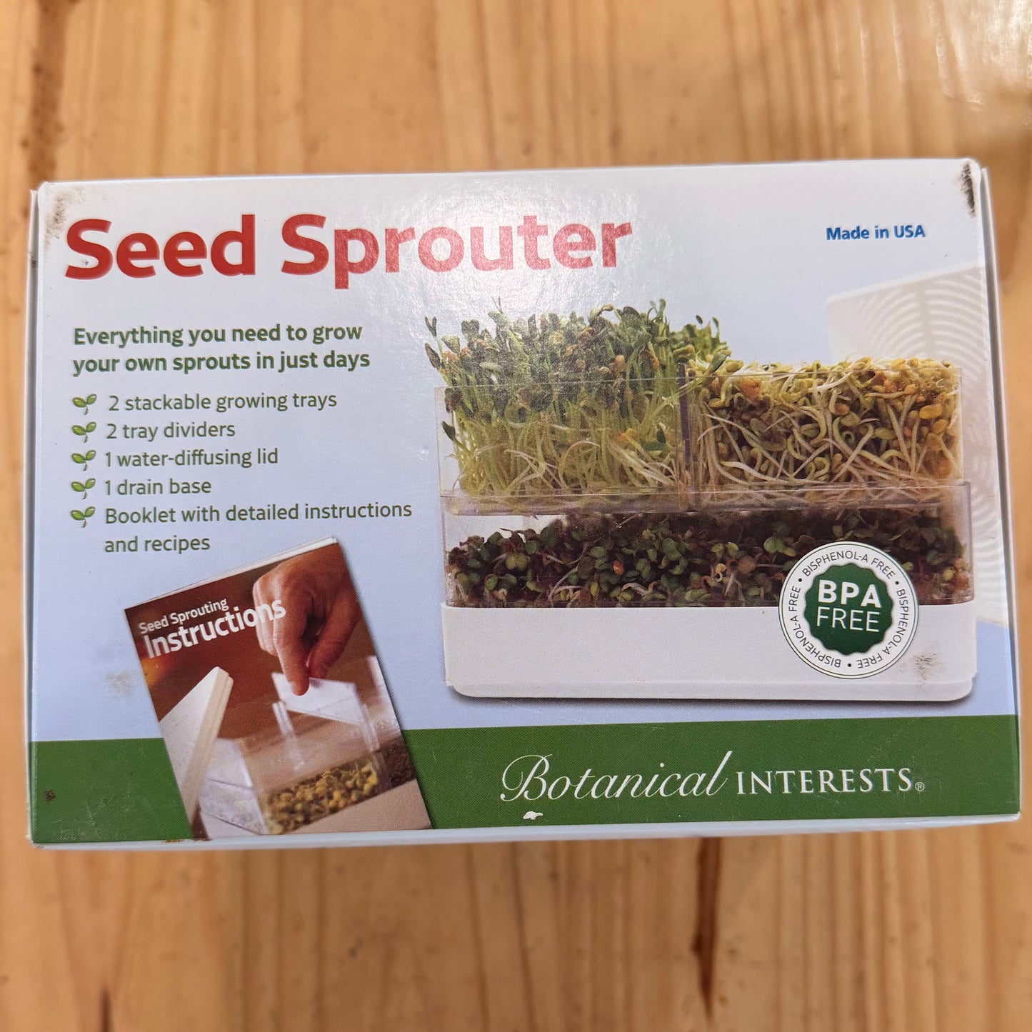 Seed Sprouting Container