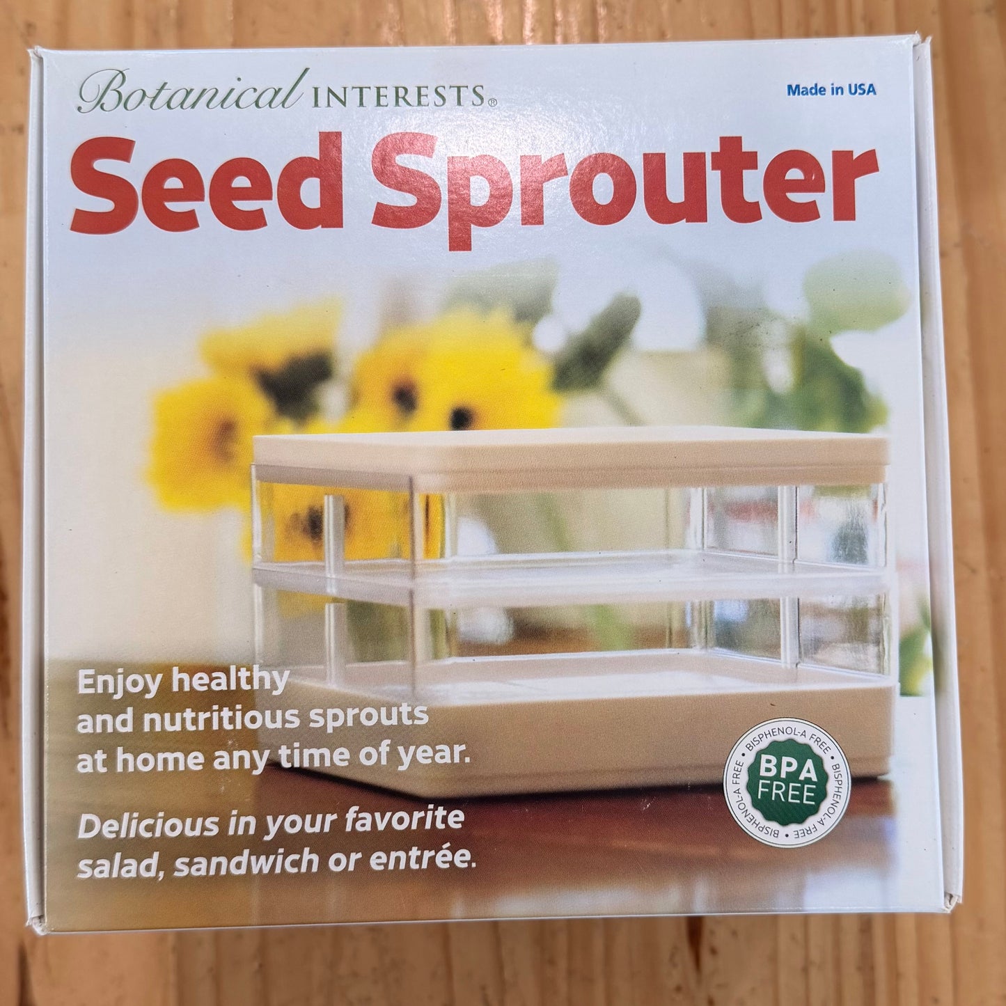 Seed Sprouting Container