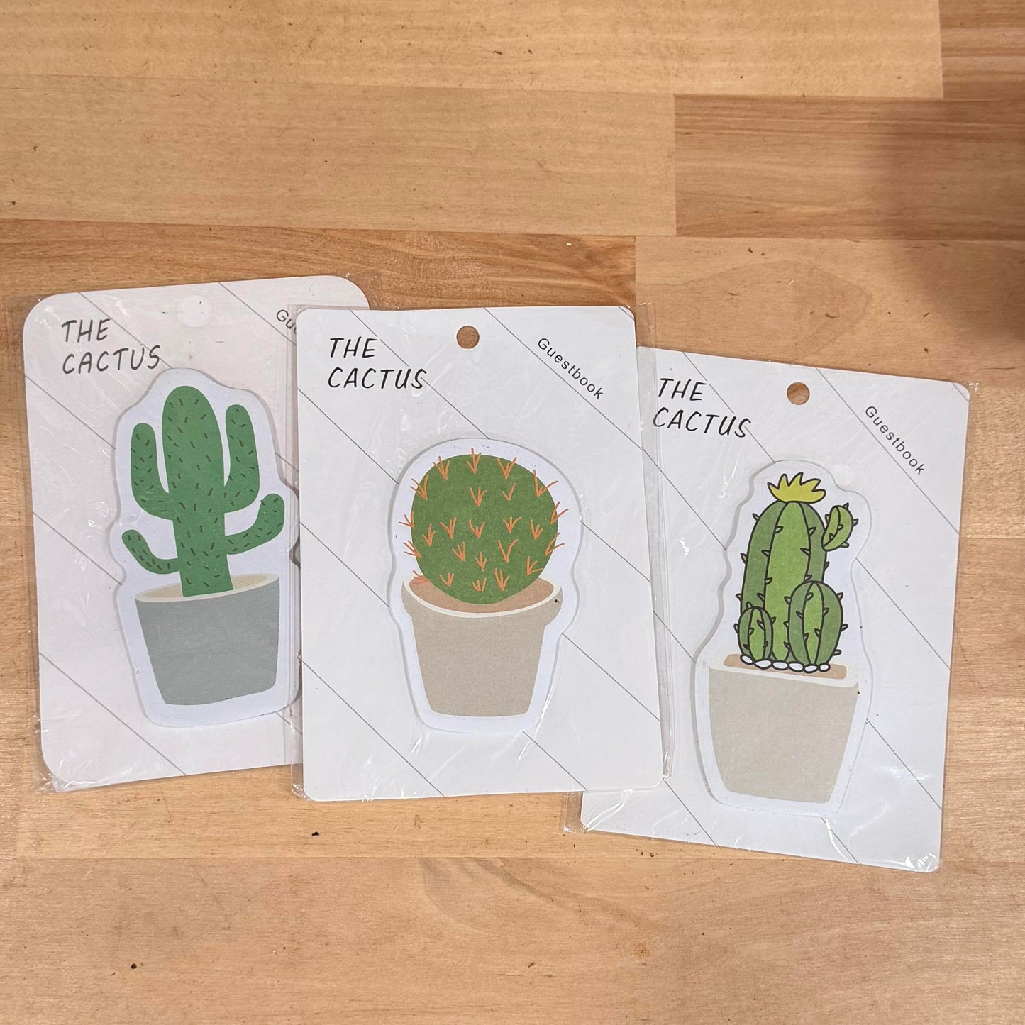 Small Cactus Note Pads
