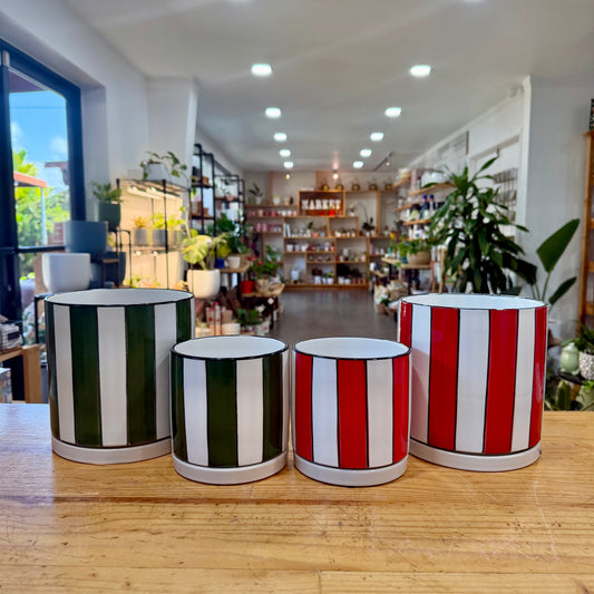 Stripe Planter