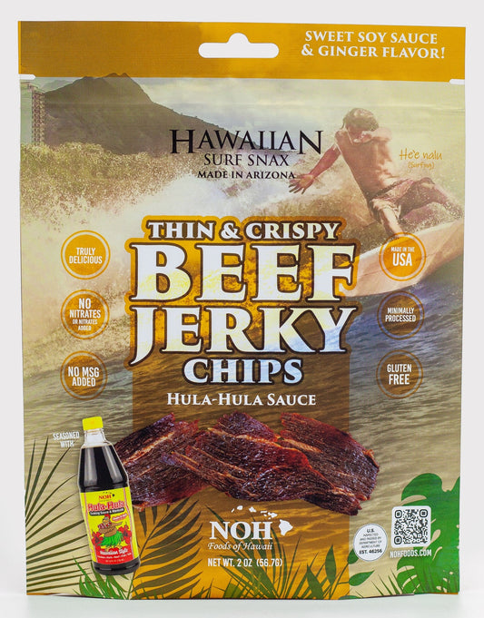 Hula-Hula Barbecue Beef Jerky Chips
