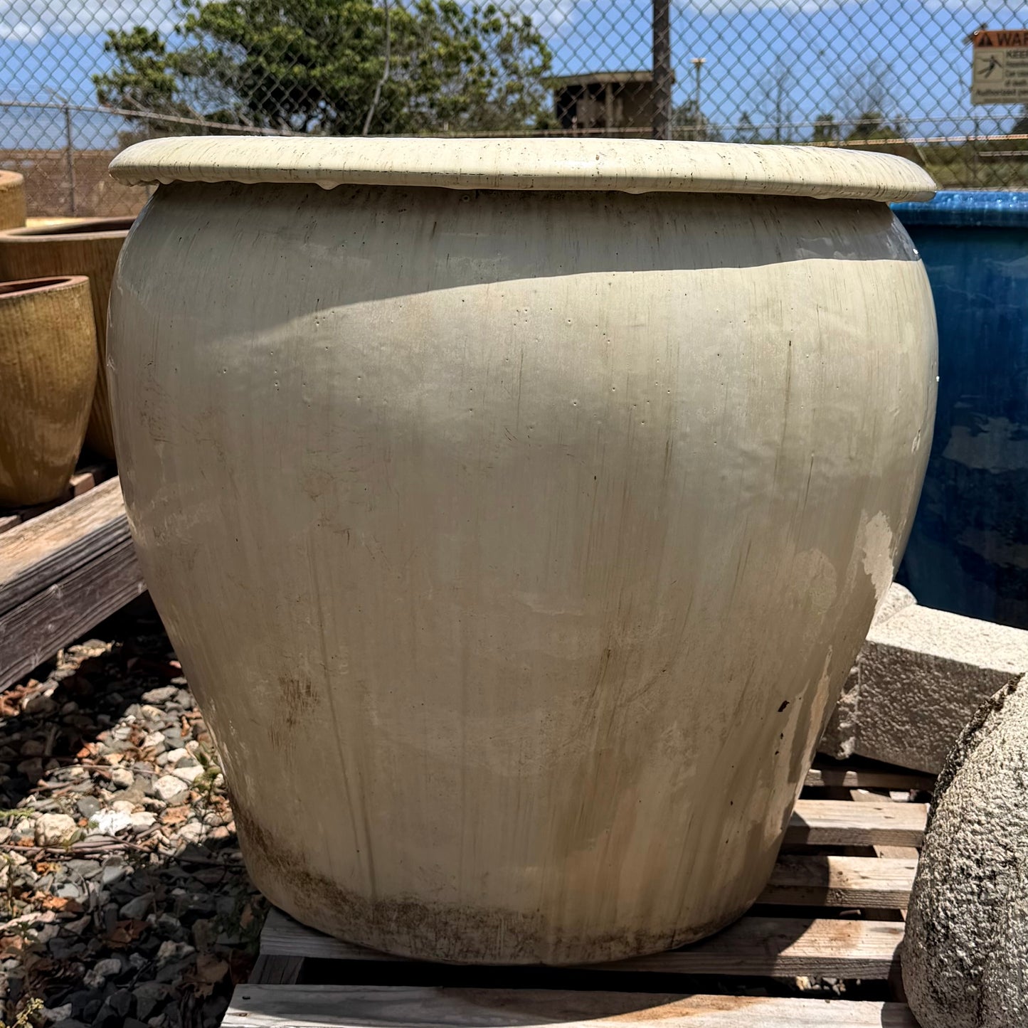 Tahitian White Planter