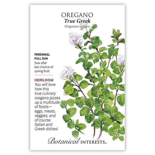 Oregano seeds 'True Greek'