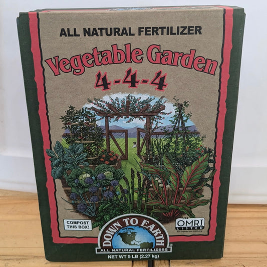 Vegetable Garden Fertilizer 4-4-4