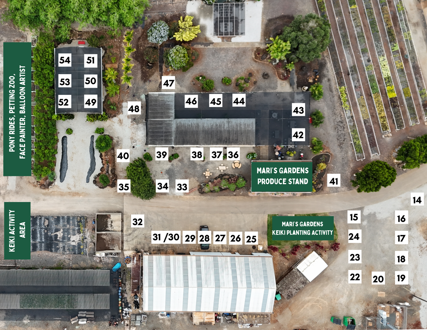 7/19 RSVP to Mari's Gardens Summer Fair