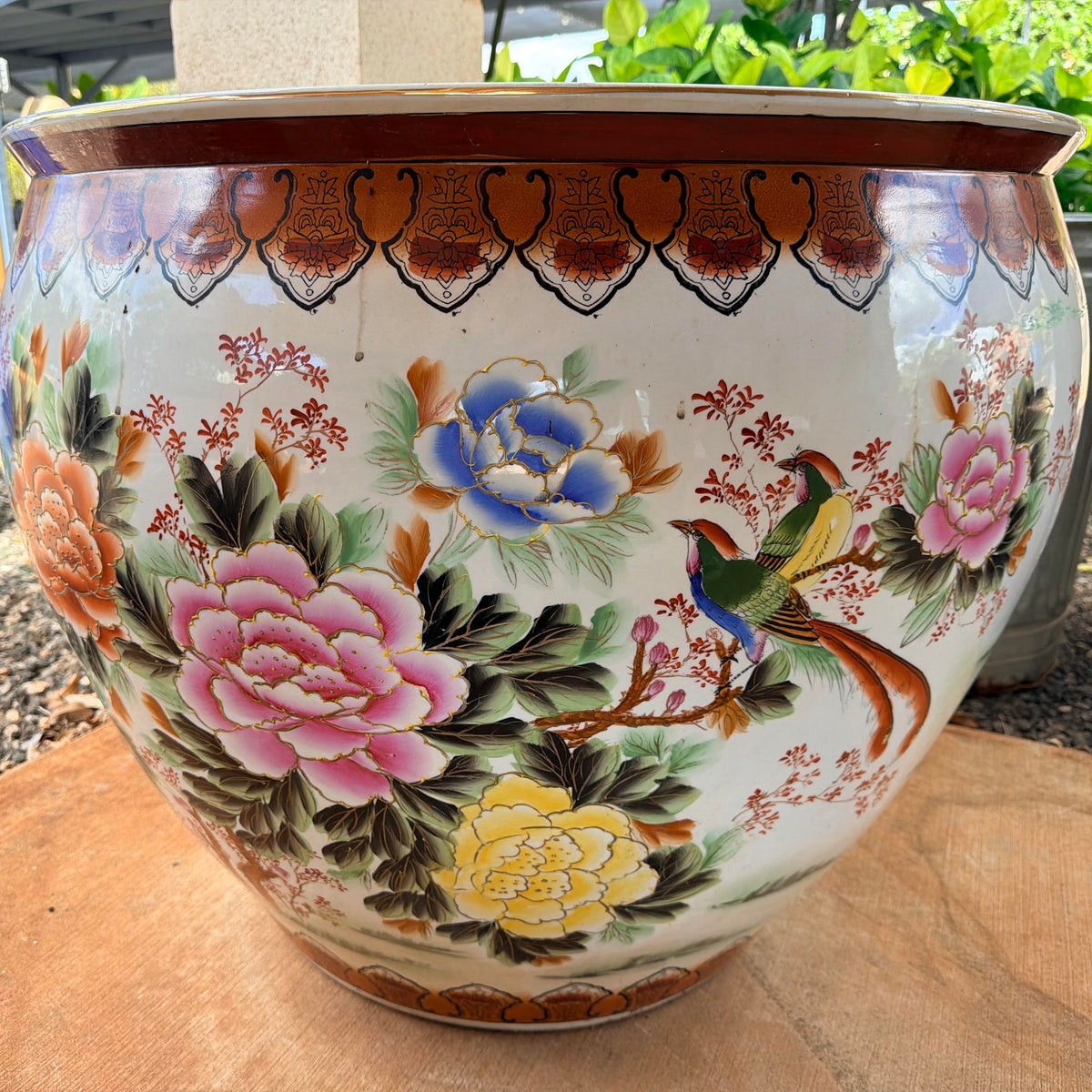 Set of 27"x32" Hand Painted Water/Planter Pots