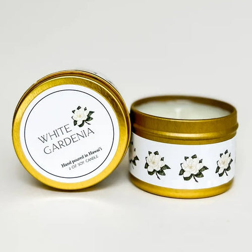 Jules and Gem — White Gardenia 2oz Soy Candle