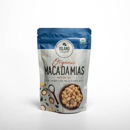 Organic Macadamias with Sea Salt (4oz)