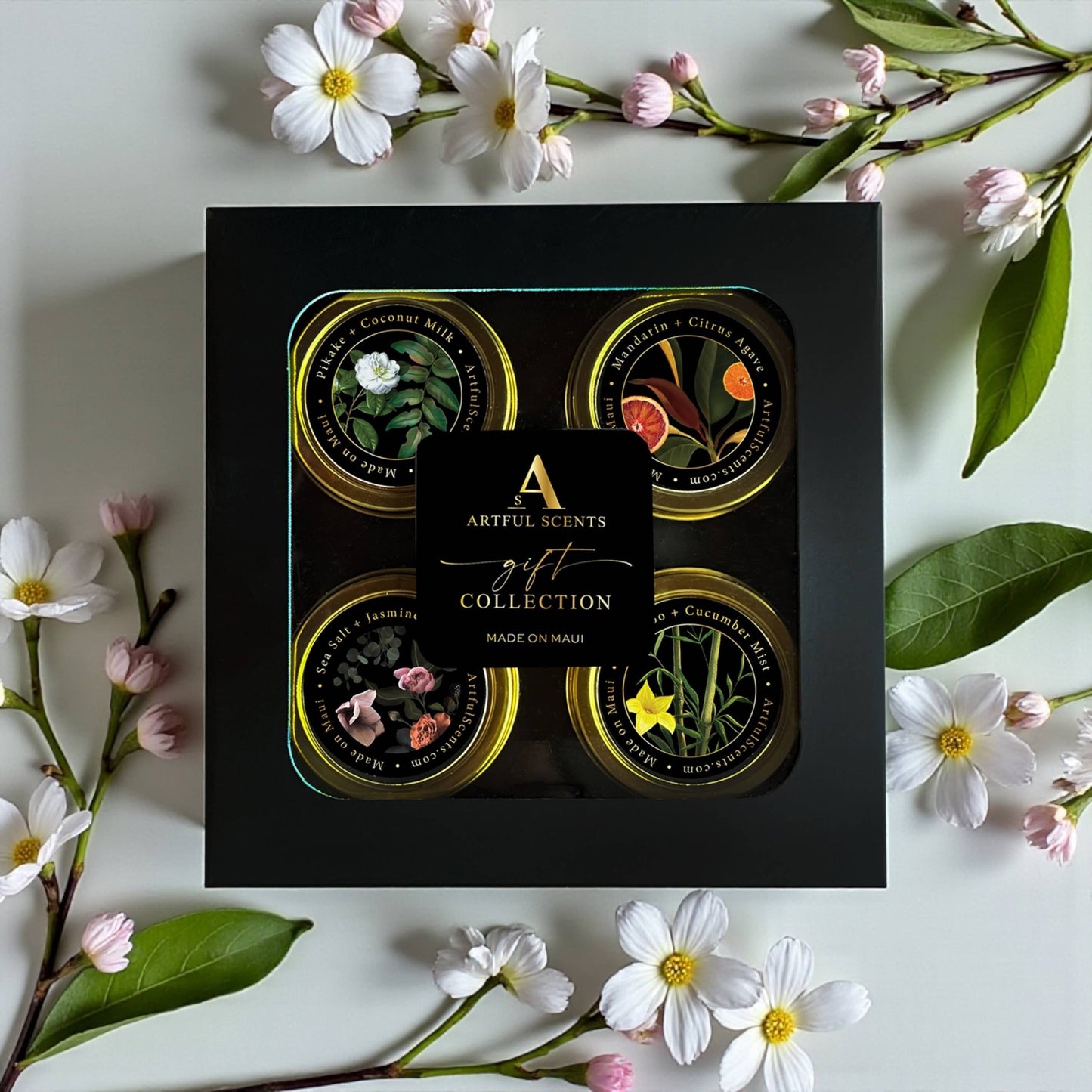 Mini Candle Tin Gift Collection