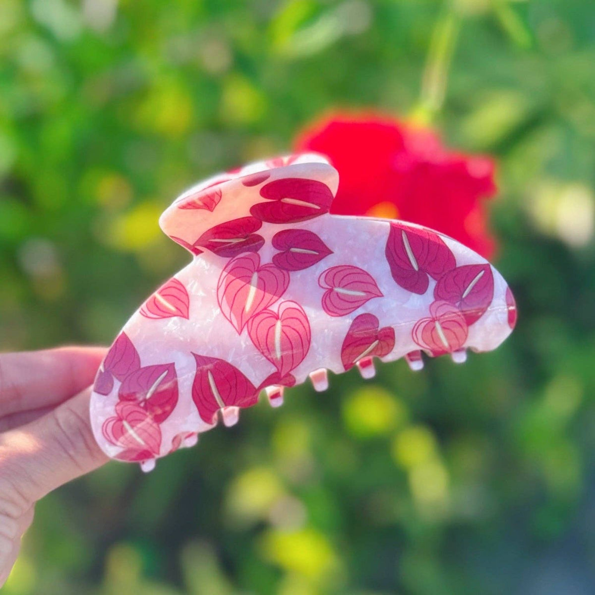 Anthurium Bombucha XL Hair Claw