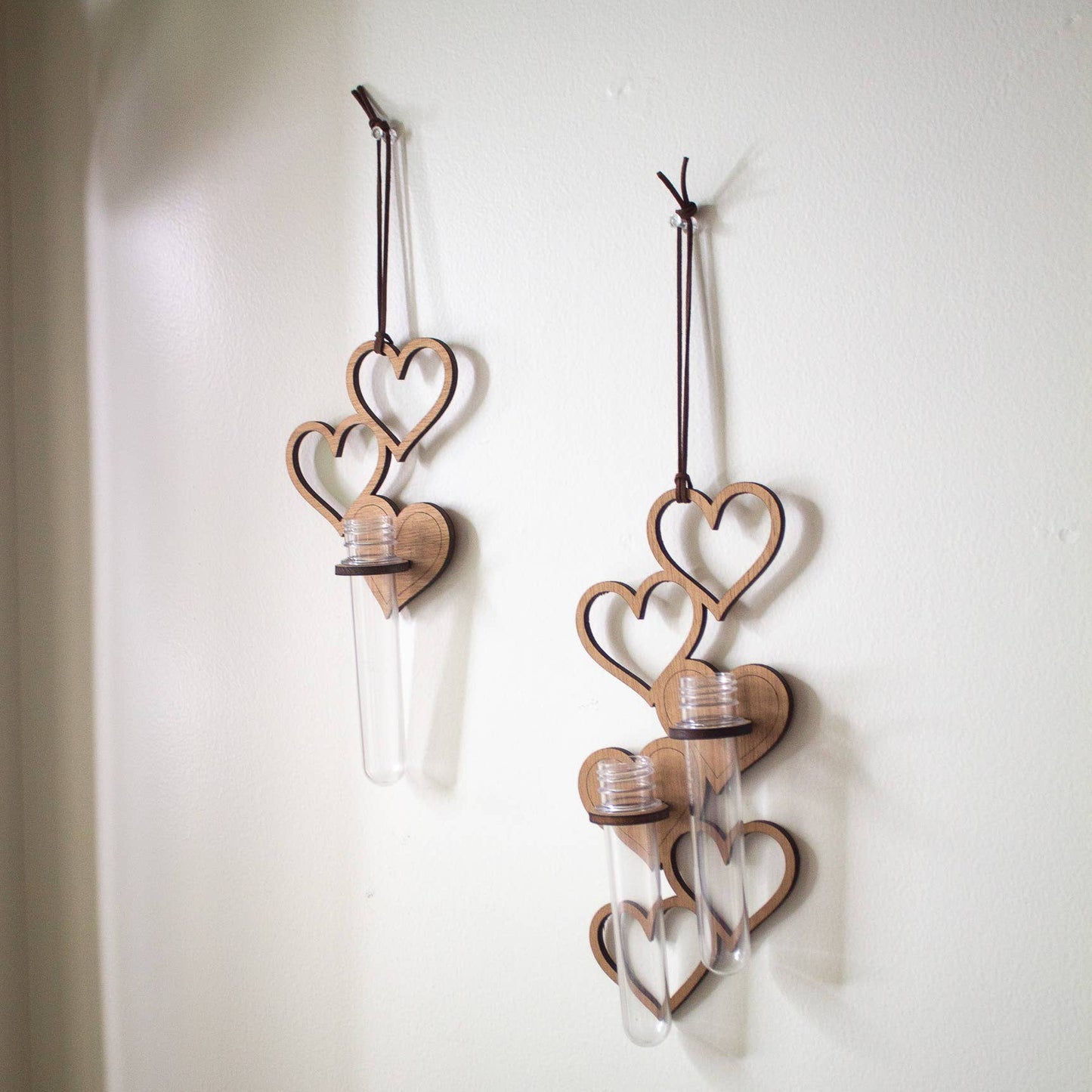 2 Tube Heart Hanging Propagation Station