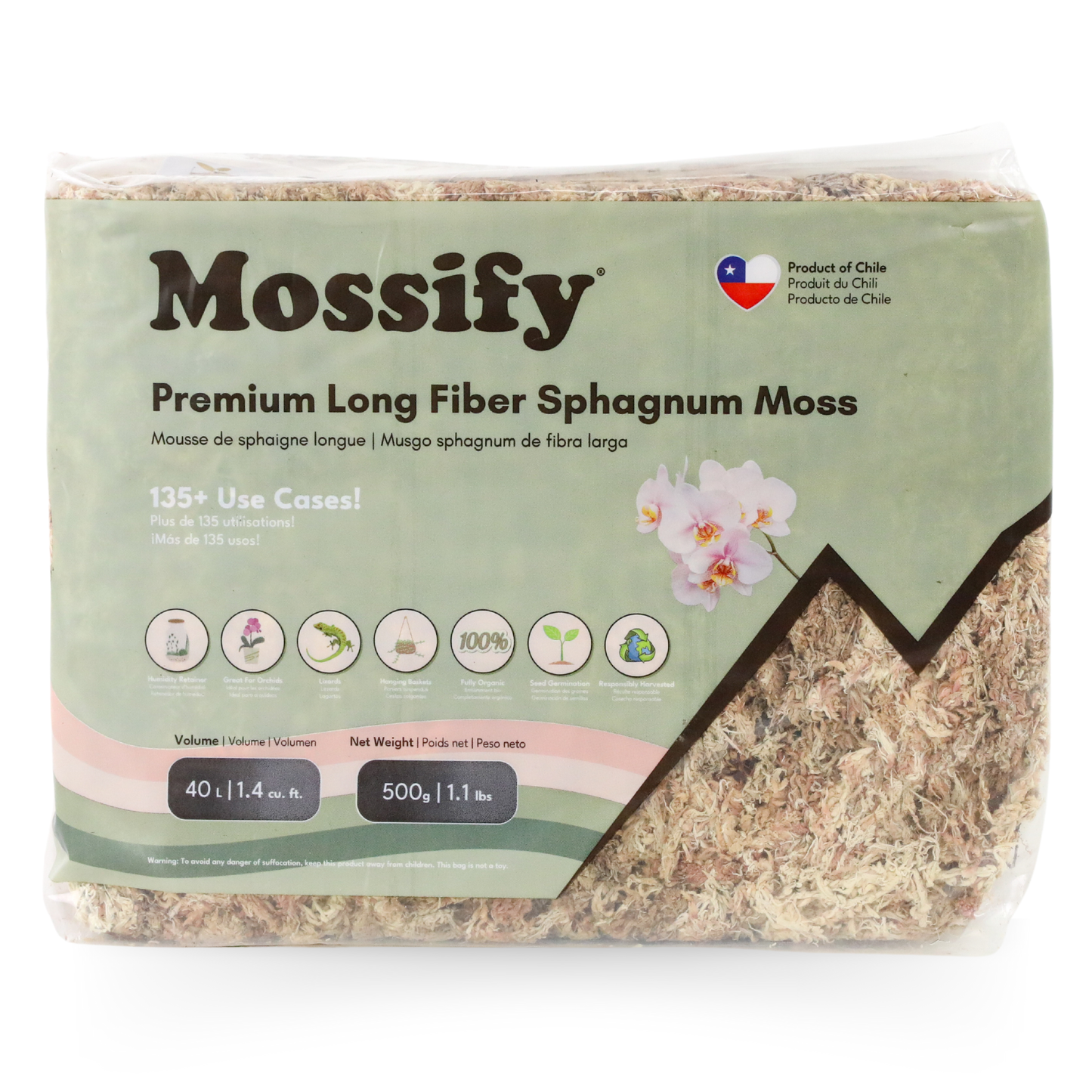 Premium Long Fiber Sphagnum Moss
