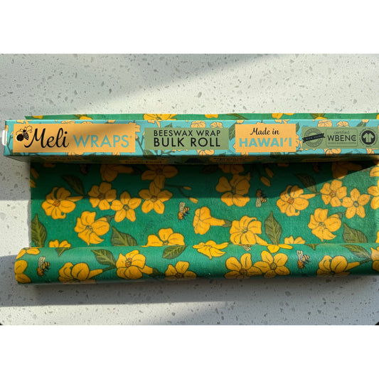 Puakenikeni & Bee Reusable Beeswax Food Wrap (Bulk Roll)