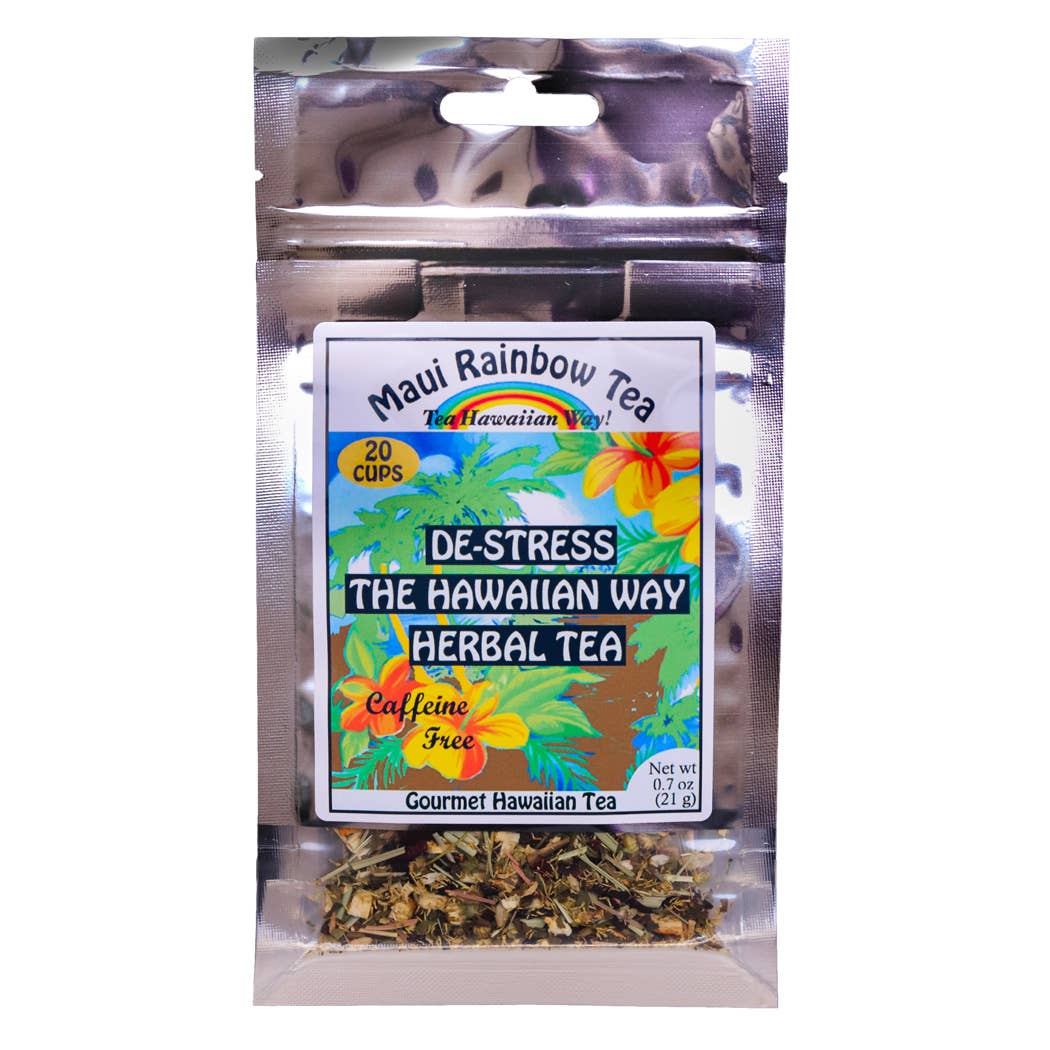 De-Stress the Hawaiian Way Herbal Tea - Stress Relief Tea