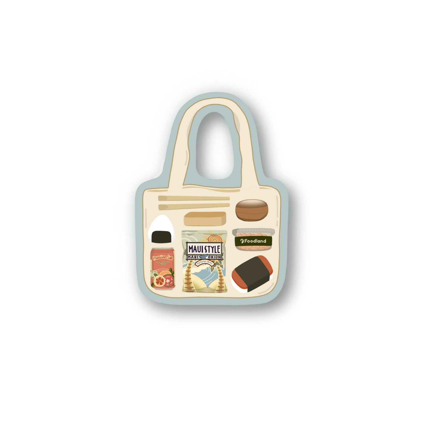Beach Tote Sticker
