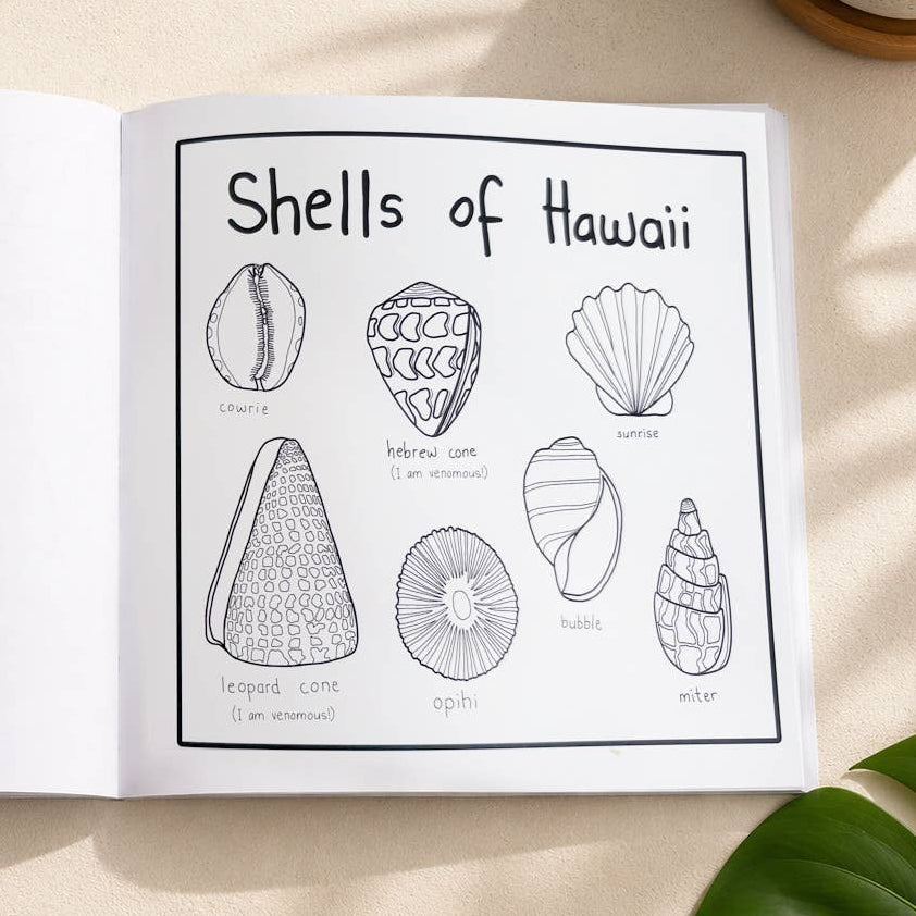 COLOR HAWAI'I Coloring Book