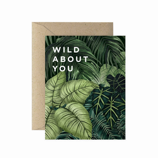 Wild About You Greeting Card