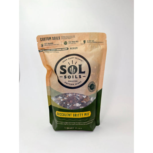 Soil (1Qt) Succulent Gritty Mix (Soilless)