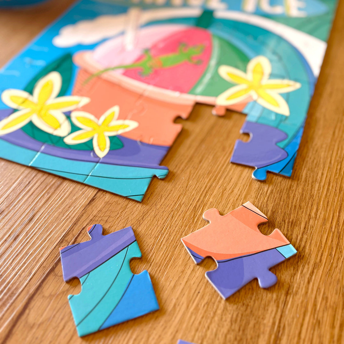 "Shave Ice" Puzzle for kids - 42 pieces