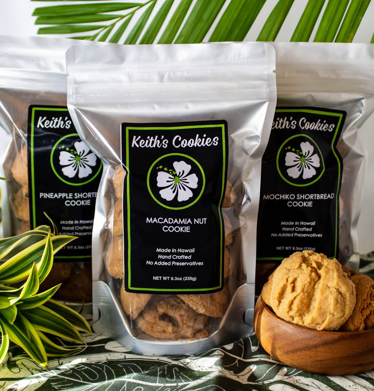 Chocolate Chip Macadamia Nut Cookies (best seller)