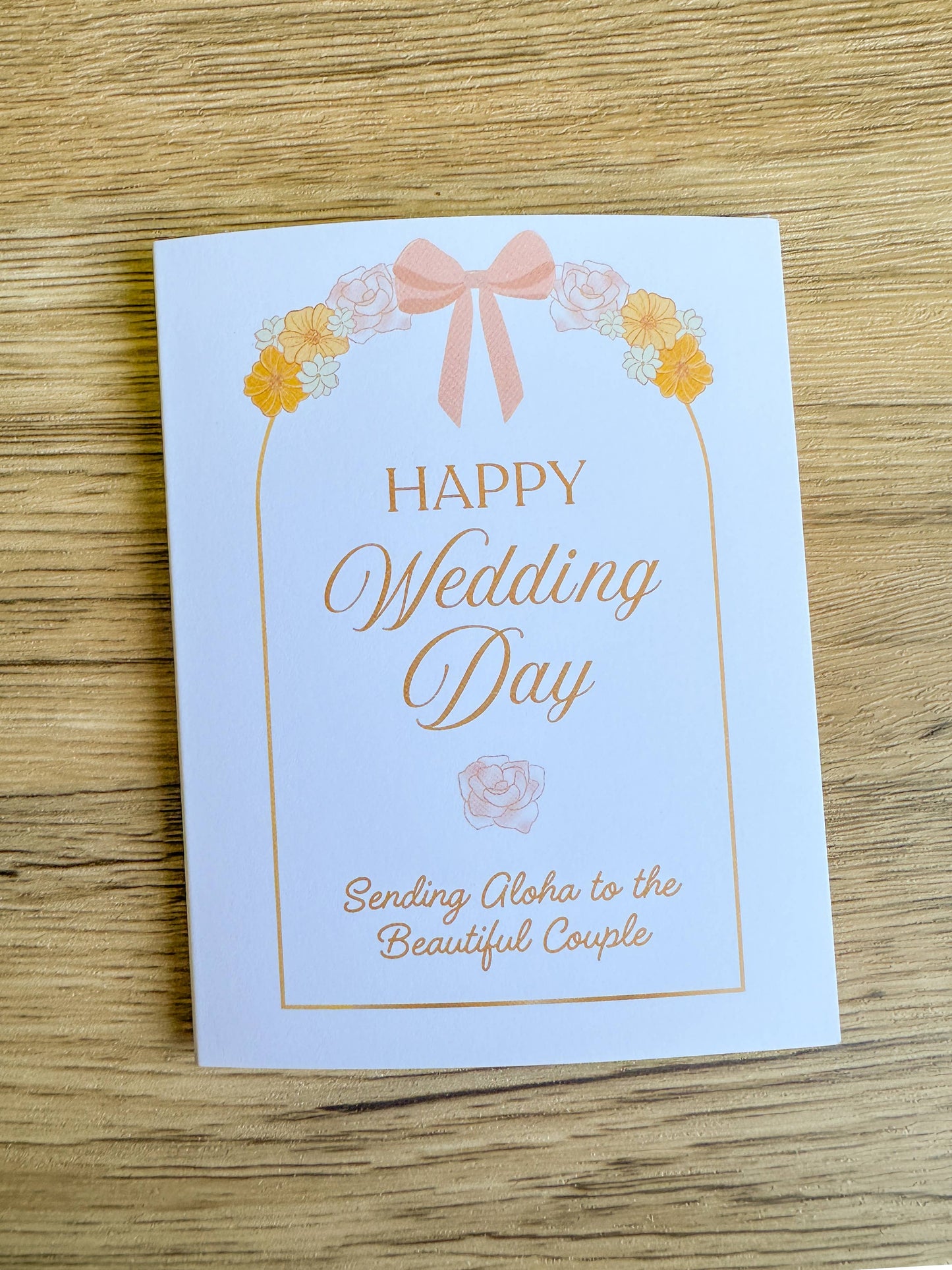 Happy Wedding Day - Greeting Card