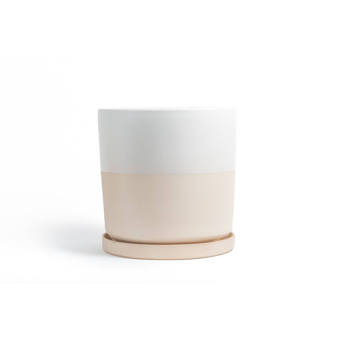 Cylinder Pots w/ Water Saucers