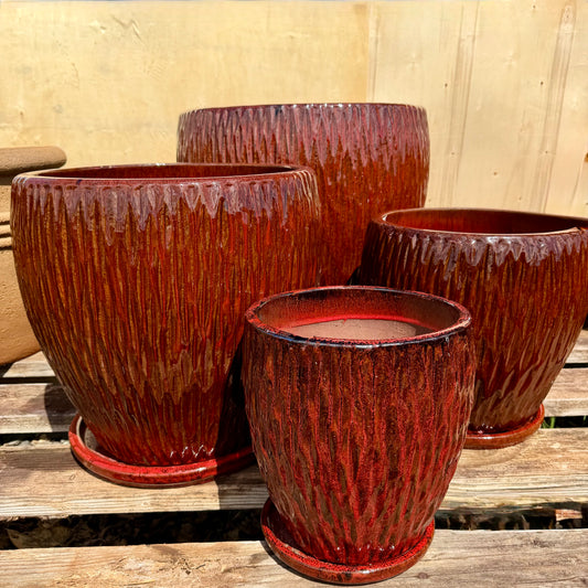 Cascade Egg Pot Planter