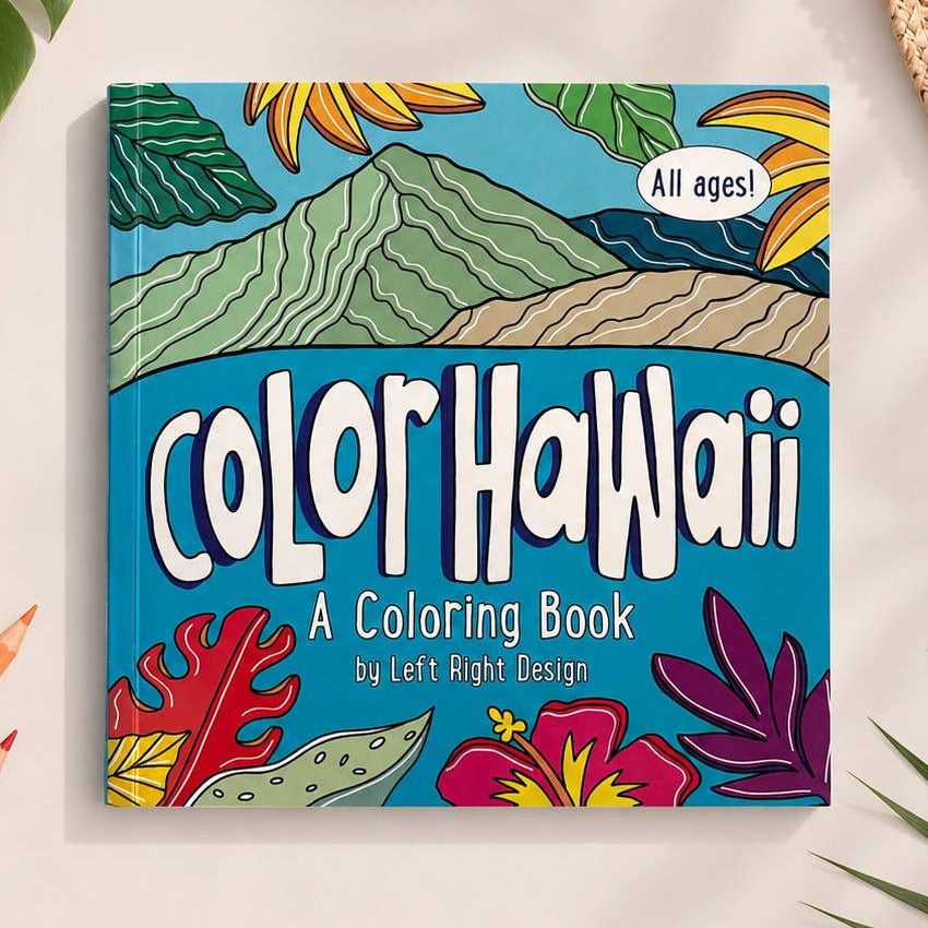 COLOR HAWAI'I Coloring Book