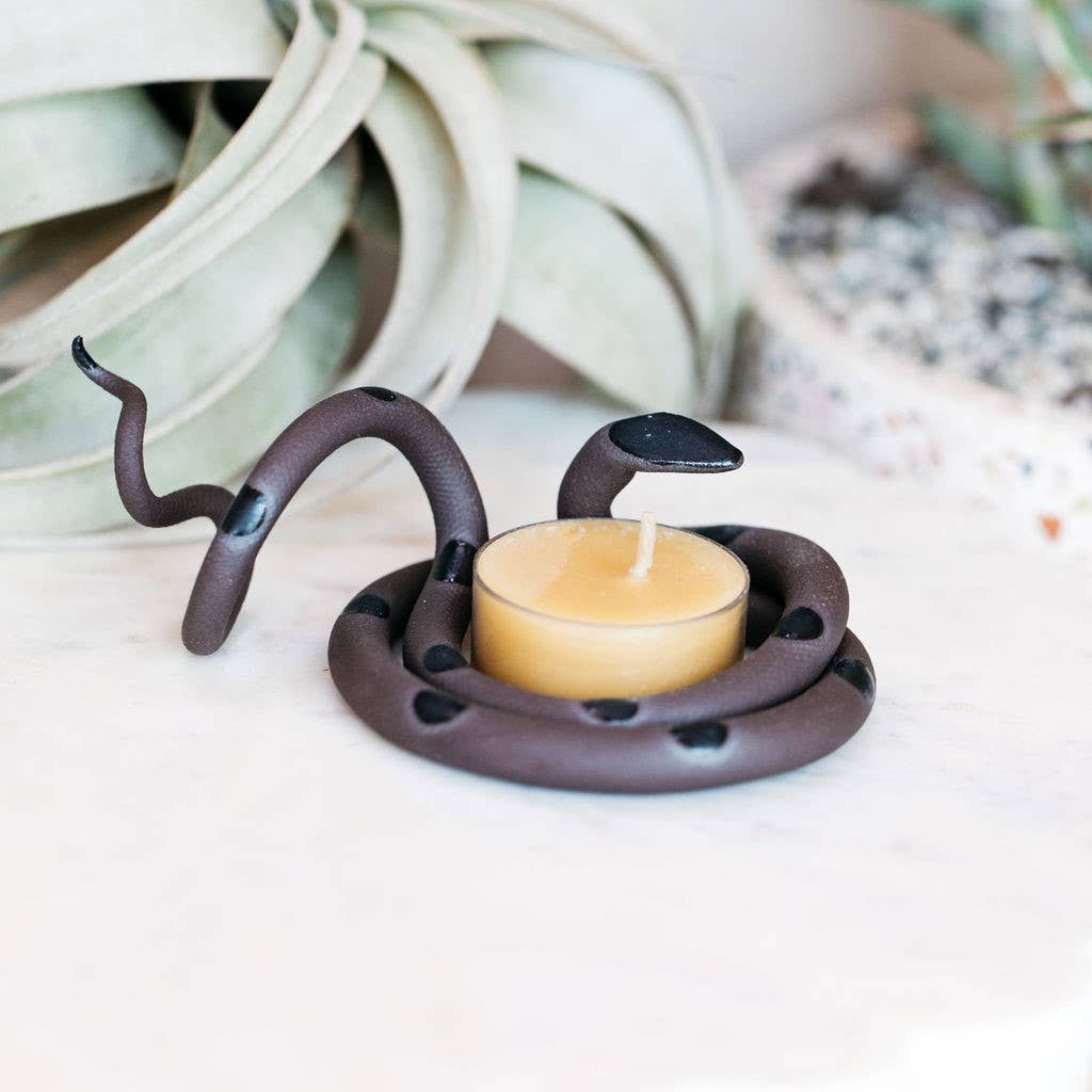 Ceramic Snake Tealight