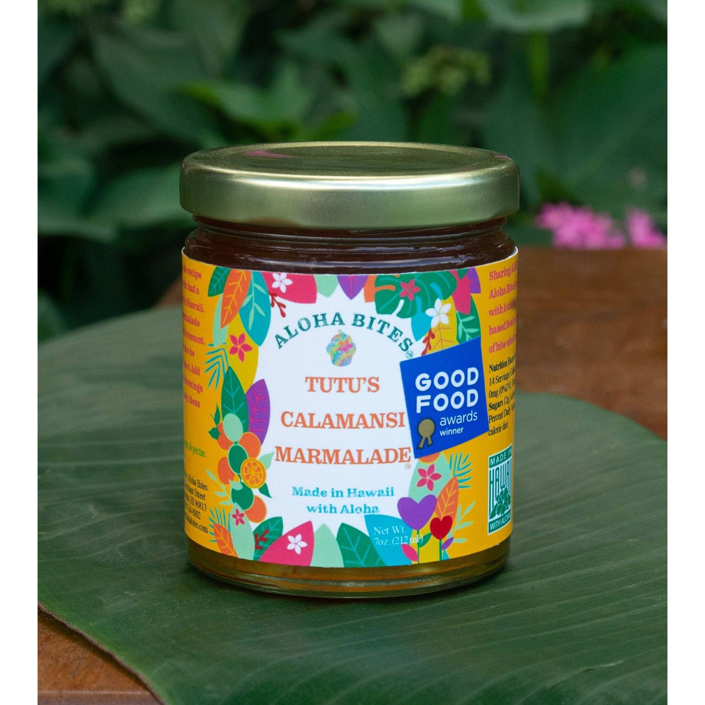 Aloha Bites Award Winning Tutu's Calamansi Marmalade