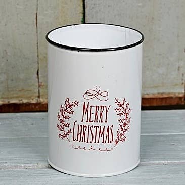 Holiday Bucket-Merry Xmas