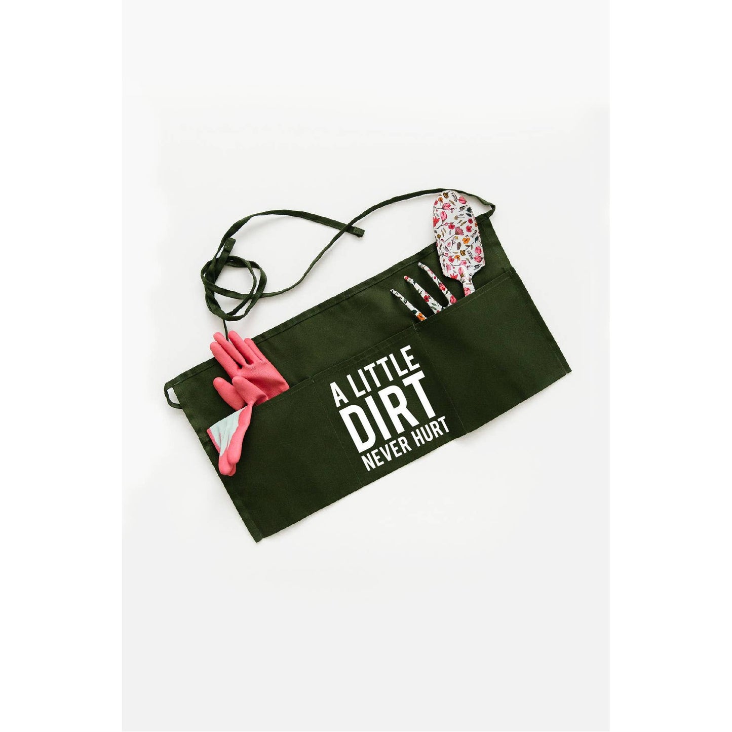 Dirt Never Hurt Garden Waist Apron | Gardener Gift