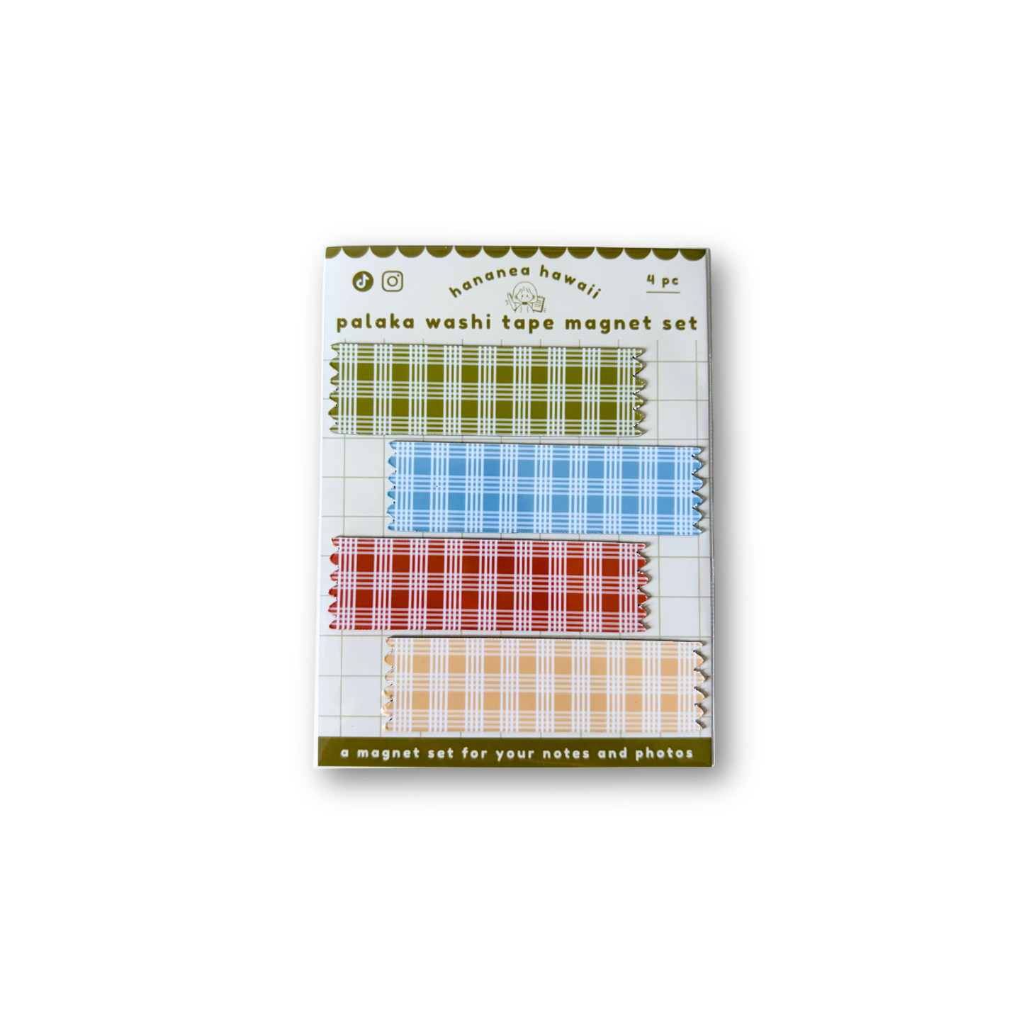 Palaka Washi Tape Magnet Set