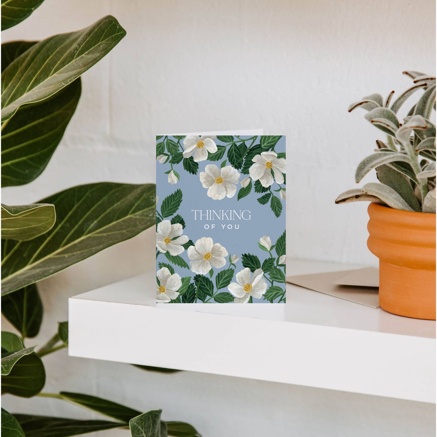Rosa Thinking of You Sympathy Greeting Card