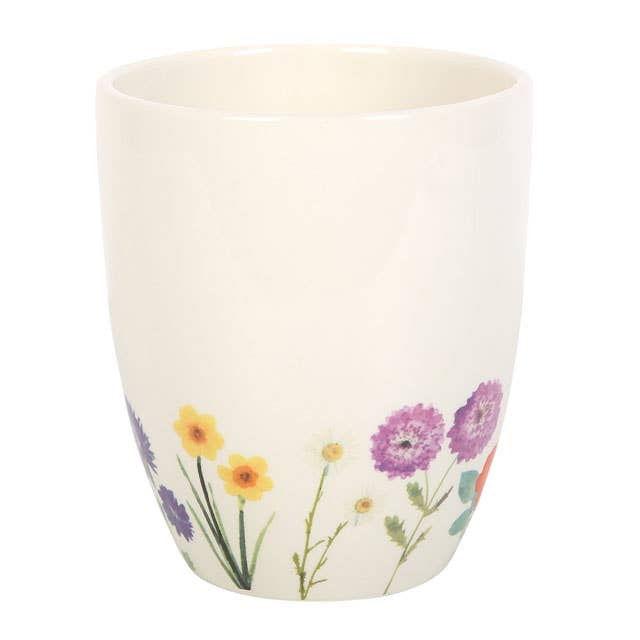 Wildflower Floral Ceramic Plant Pot