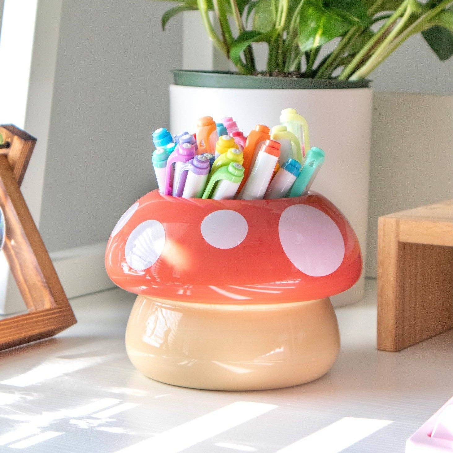 mushroom plant pot Shopzoki Mushroom Planter