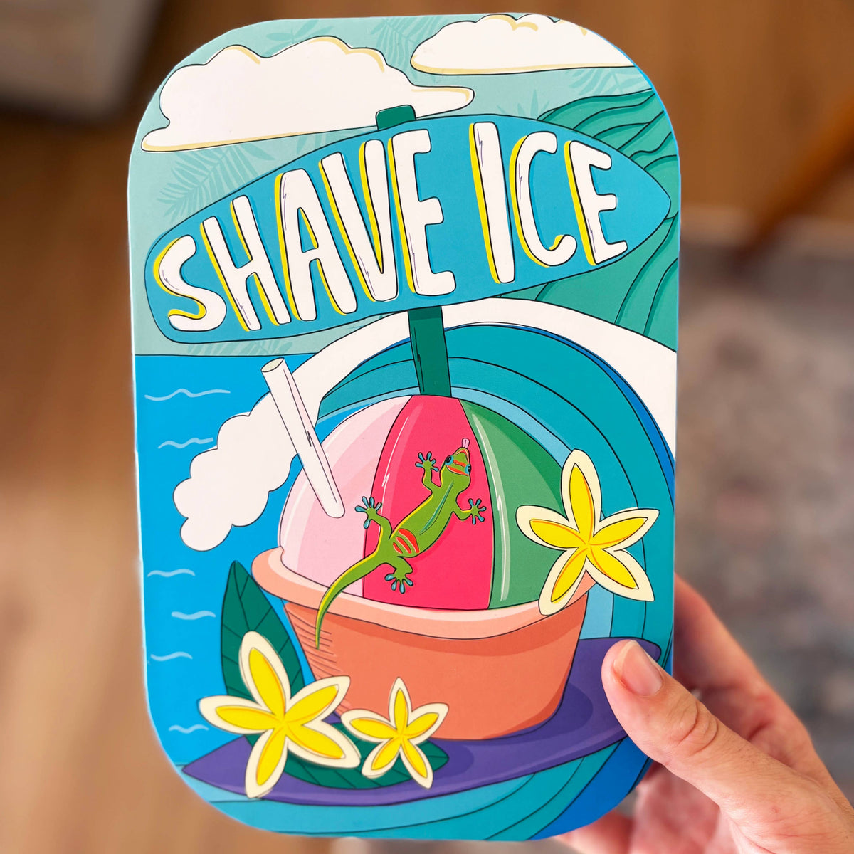 "Shave Ice" Puzzle for kids - 42 pieces