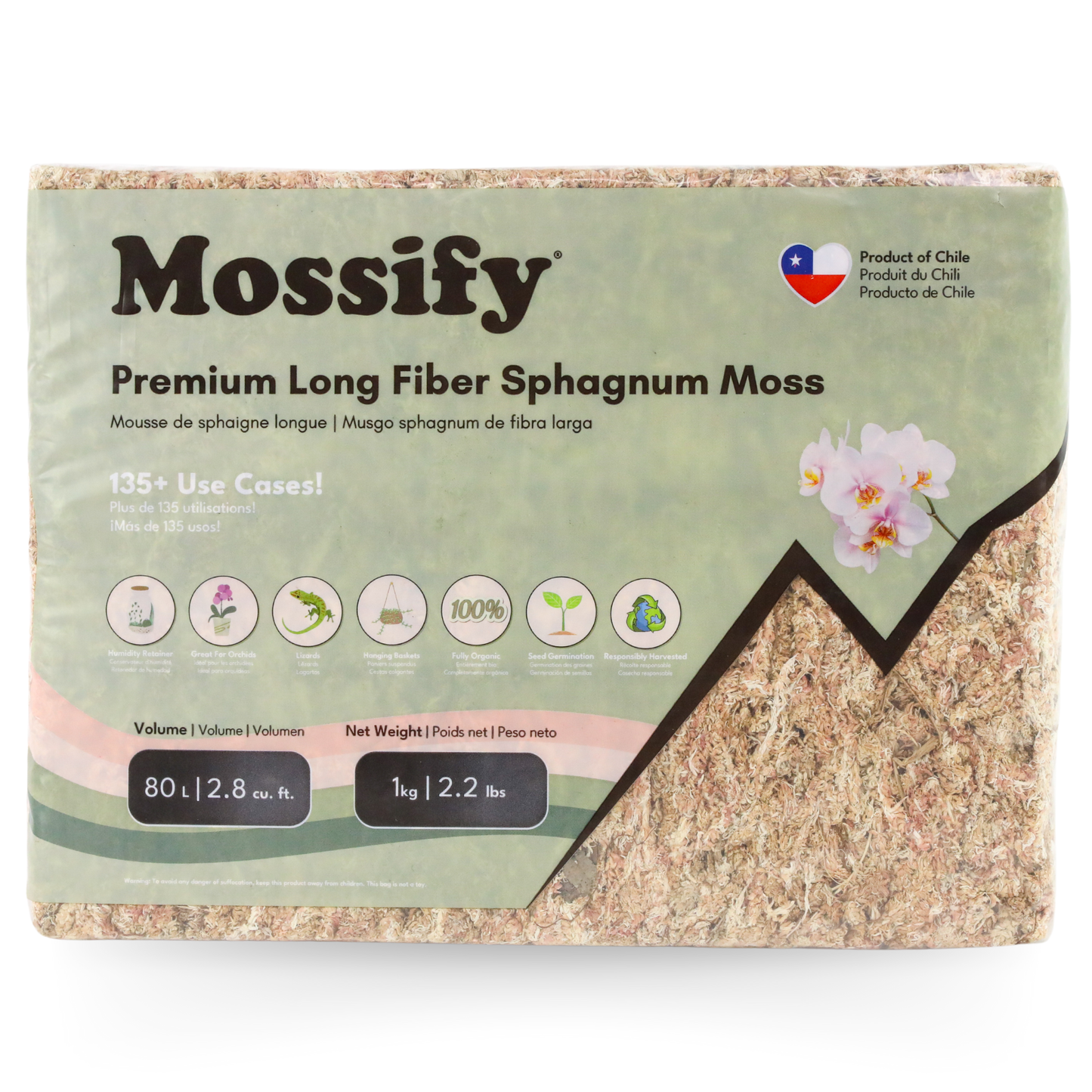 Premium Long Fiber Sphagnum Moss