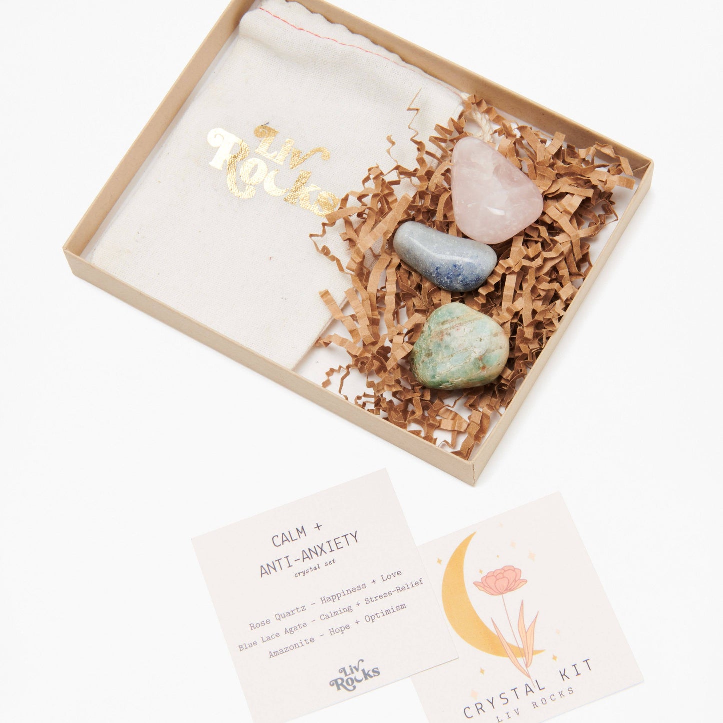 Anti-Anxiety + Calming Crystal Set