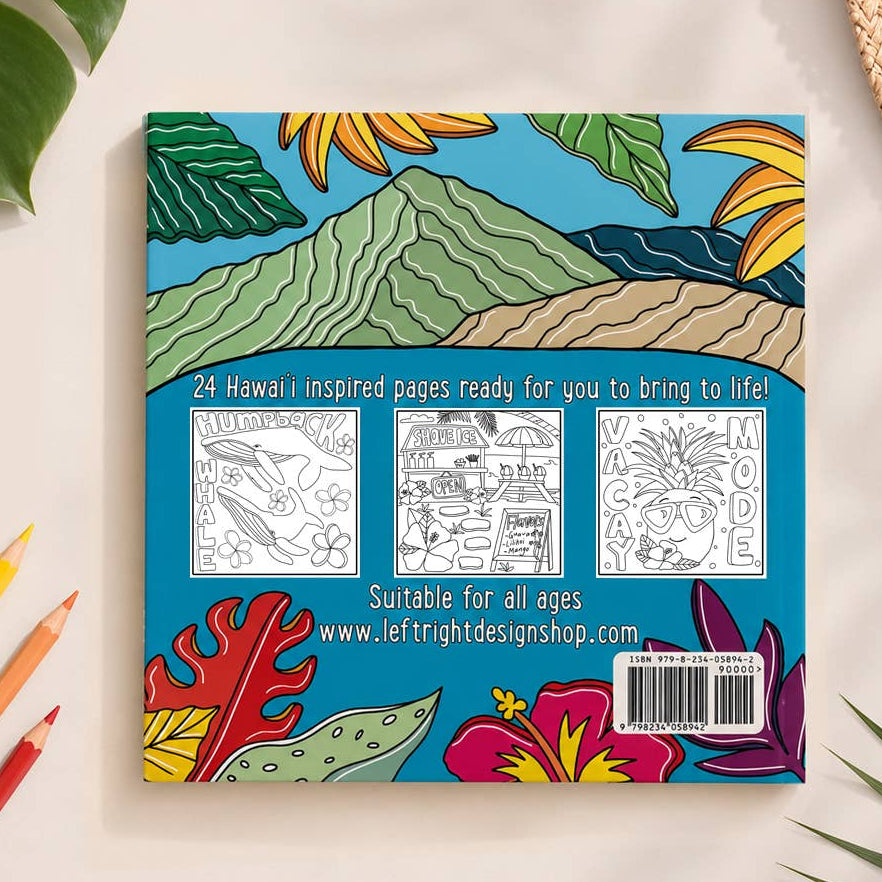 COLOR HAWAI'I Coloring Book